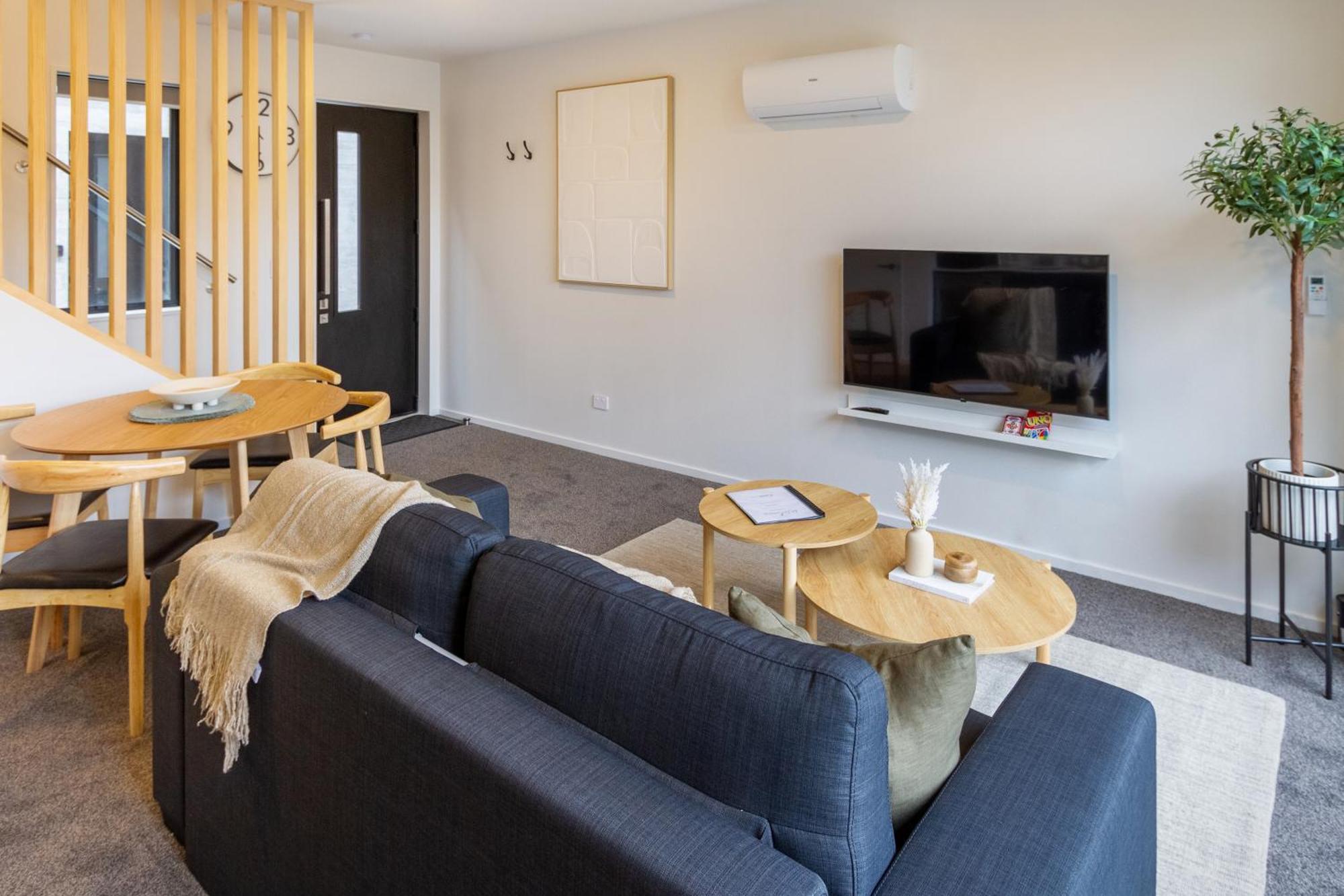 2 Bed, 2 Bath W Sofa Bed - Great Cafes Nearby Apartment Christchurch Exterior foto