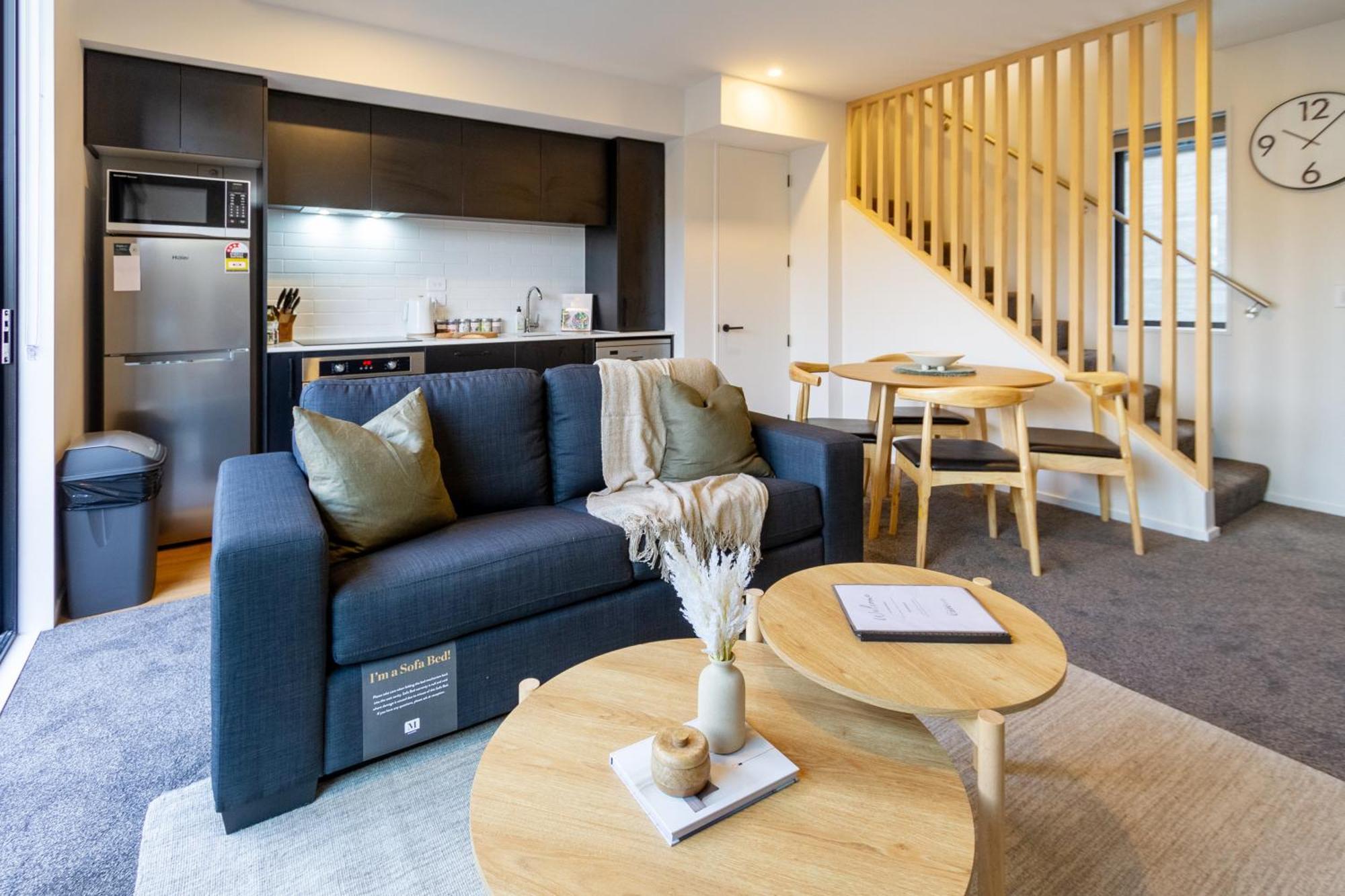 2 Bed, 2 Bath W Sofa Bed - Great Cafes Nearby Apartment Christchurch Exterior foto